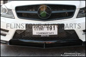 W204/C204 Vorsteiner Style Front Lip Spiltter