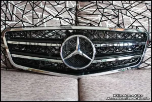 W212 E-Class Black Chrome Grille V.2 [E Coupe Style]