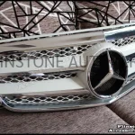 W212 E-Class White Chrome Grille [E Coupe Style]