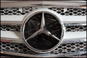W212 E-Class White Chrome Grille [E Coupe Style]
