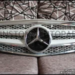 W212 E-Class White Chrome Grille [E Coupe Style]