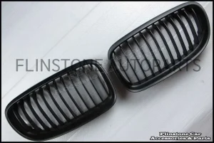 E90 LCI Matt Black Kidney Grille