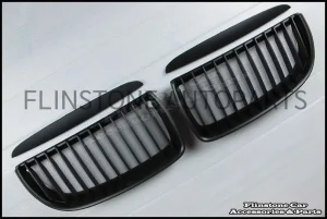 E90 Matt Black Kidney Grille
