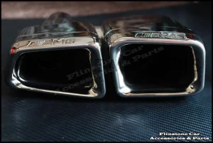 63 AMG DUAL EXHAUST TIPS