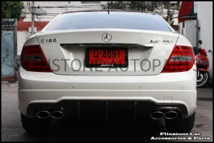 C63 Carbon Fibre BIG Fin Diffuser