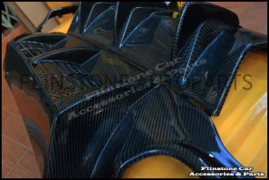 C63 Carbon Fibre Diffuser [Black Series Style]
