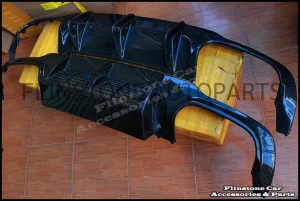 C63 Carbon Fibre Diffuser [Black Series Style]