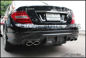 C63 Carbon Fibre Diffuser [Black Series Style]