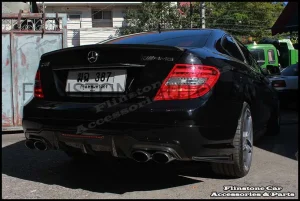 C204 Carbon Fibre Rear Apron