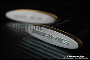 โลโก้ AMG ปักเบาะของแท้