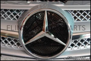 R230 SL-Class Silver Chrome Grille