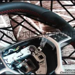 C63 AMG Alcantara Steering Wheel with RED Stitch