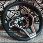C63 AMG Alcantara Steering Wheel with RED Stitch