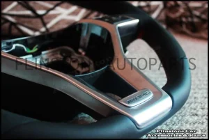 C63 AMG Alcantara Steering Wheel with RED Stitch