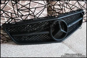 กระจังหน้า W207 E-Class Coupe Matte Black V.2 [SL-Style]