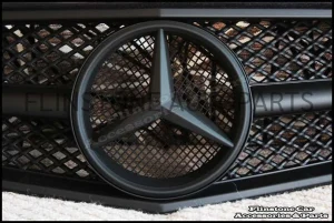กระจังหน้า W207 E-Class Coupe Matte Black V.2 [SL-Style]