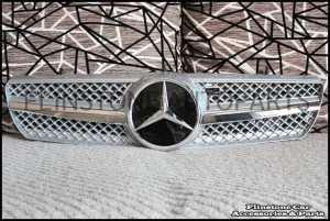 W215 CL-Class Silver Chrome Grille