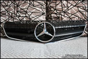 W207 E-Class Coupe Carbon Kevlar Front Grille V.3 C207