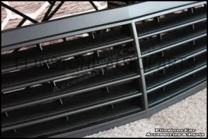 W203 C-Class Matte Black Grille