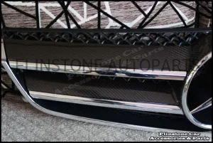 W207 E-Class Coupe Carbon Kevlar Front Grille V.1