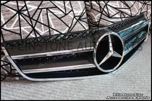 W207 E-Class Coupe Carbon Kevlar Front Grille V.1