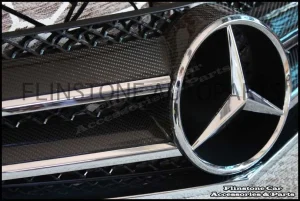 W207 E-Class Coupe Carbon Kevlar Front Grille V.1