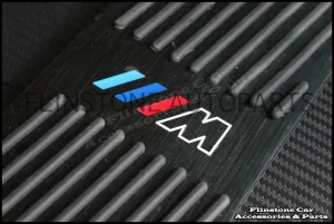 Black BMW M Tech Aluminum Footrest Pedal V.2