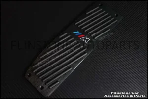 Black BMW M Tech Aluminum Footrest Pedal V.1