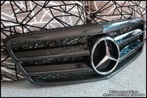 W212 E-Class REAL Carbon front Grille [E Coupe Style]