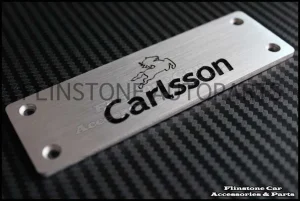 Carlsson Floor Mat Alloy Emblem
