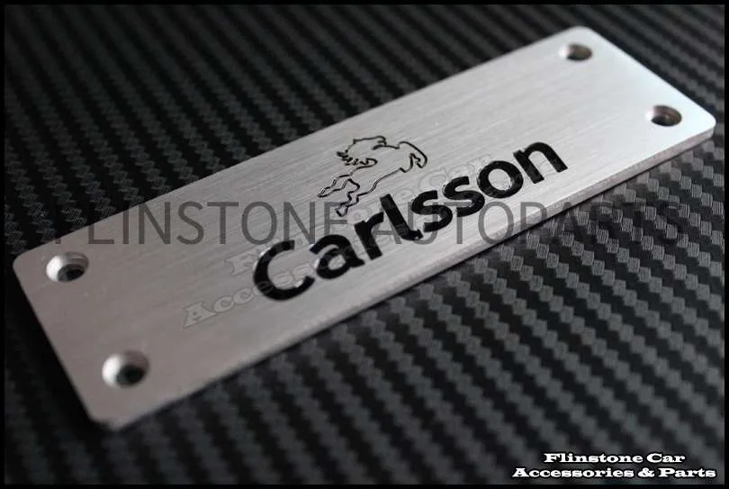 Carlsson Floor Mat Alloy Emblem