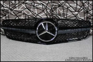W204 C-Class Real 3M Grille [SL Style] V.1