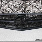 W204 C-Class Real 3M Matte Black Grille [C63 2012]