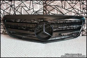 W212 E-Class All Black Grille V.1