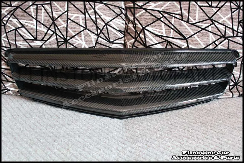 W204 C-Class Carbon Kevlar Front Grille