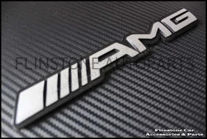AMG Aluminium Emblem