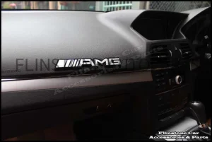 AMG Aluminium Emblem