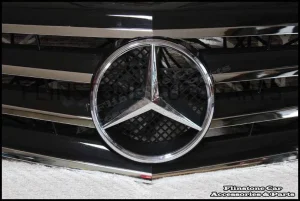 W211 E-Class Black Chrome Grille 07-08