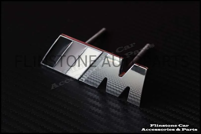 Black M Grille Emblem