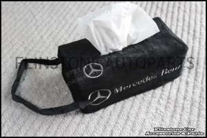 绒面纸巾盒套 Mercedes Benz