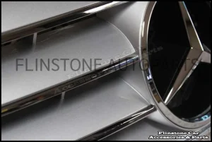 W203 C-Class Silver Grille 4 Fin [CL style]