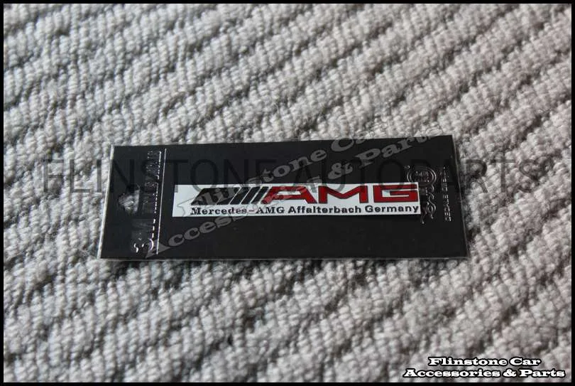 AMG Foil Sticker Emblem