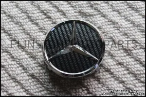Mercedes Kevlar Wheel Center Caps