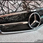 W204 C-Class Black Chrome Grille [C63 2012]