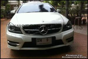 W204 C-Class Black Chrome Grille [C63 2012]