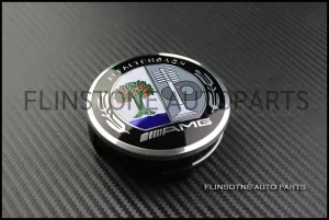 AMG Wheel Center Caps Type 2