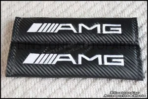 AMG Carbon Seat Belt Cover