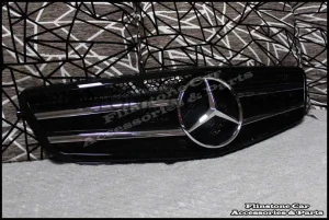 W204 C-Class Black Chrome Grille [C63 Style]