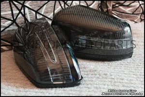Mercedes LED Carbon Mirror Covers
