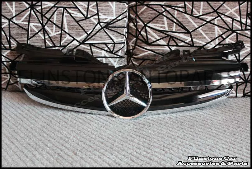 R170 SLK-Class Black Grille